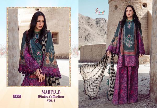 Shree Mariya B Winter Collection 4 Pashmina Pakistani Salwar Kameez